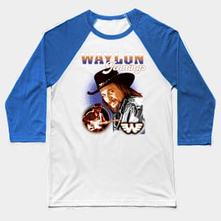 Waylon Jennings Baseball T-Shirt